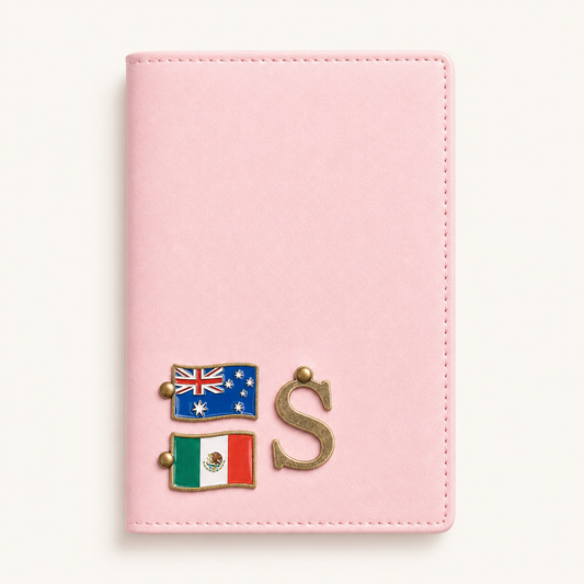 Passport Cover with Charms