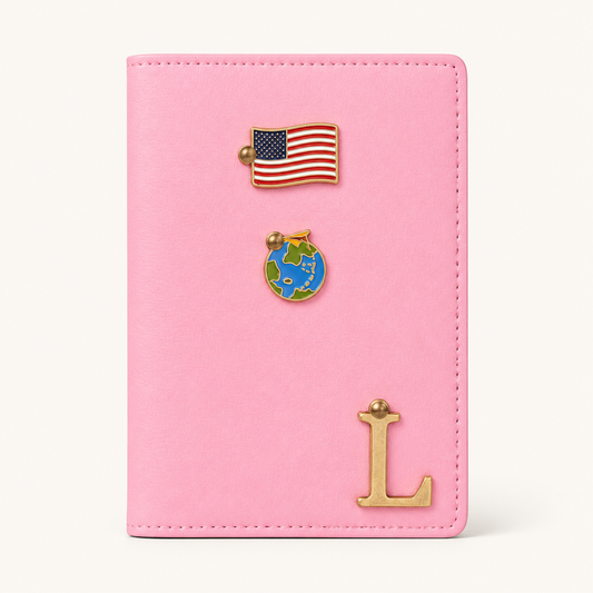 Passport Cover with Charms