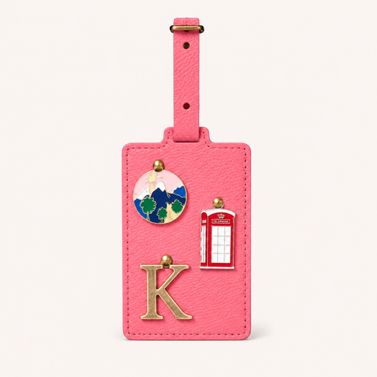 Luggage Tag with Charm