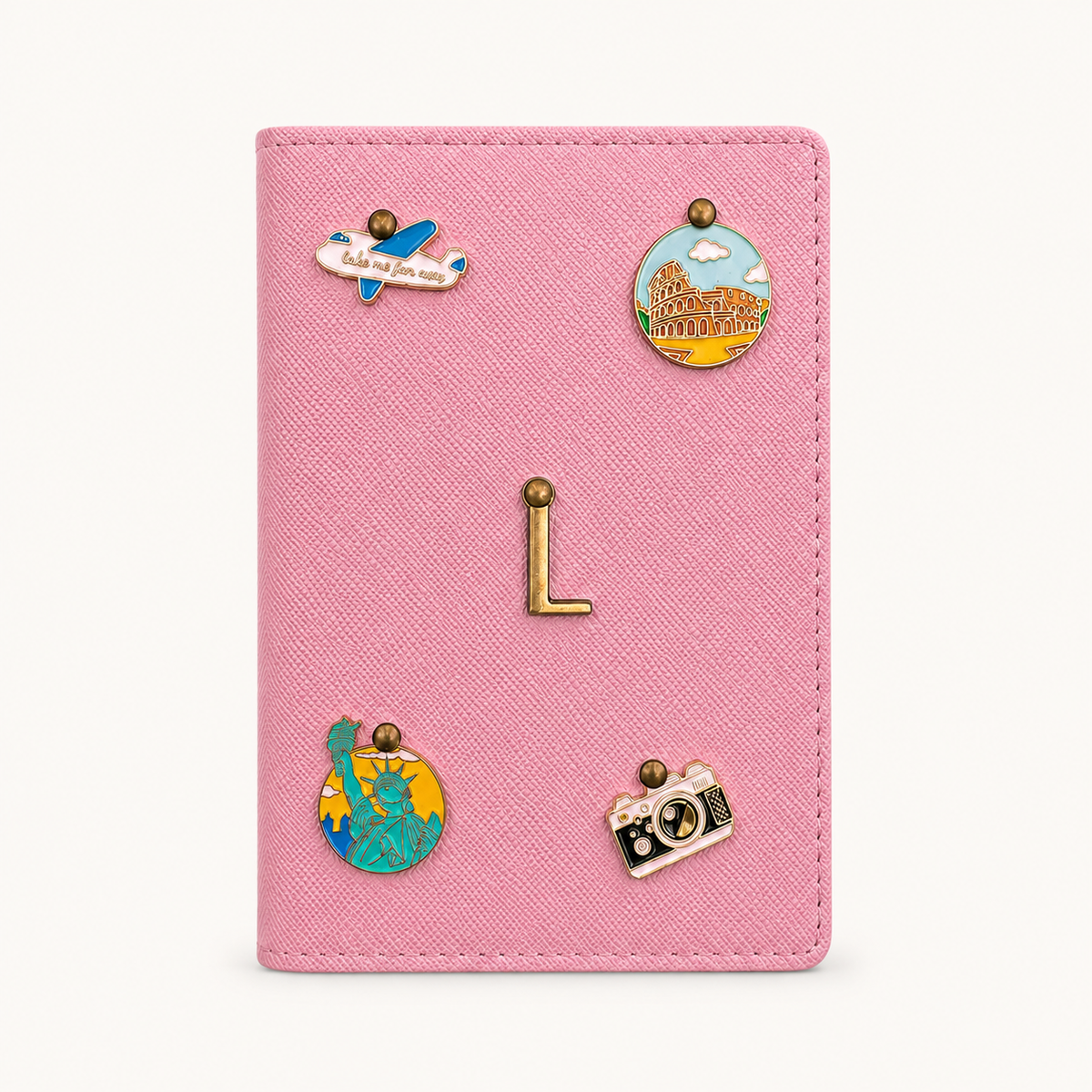 Passport Cover with Charms