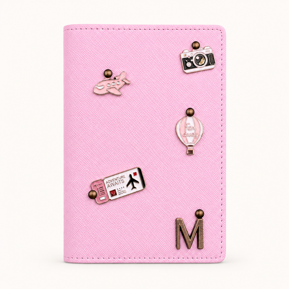 Passport Cover with Charms