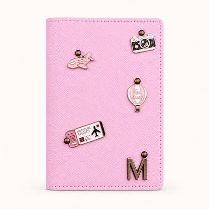 Passport Cover with Charms