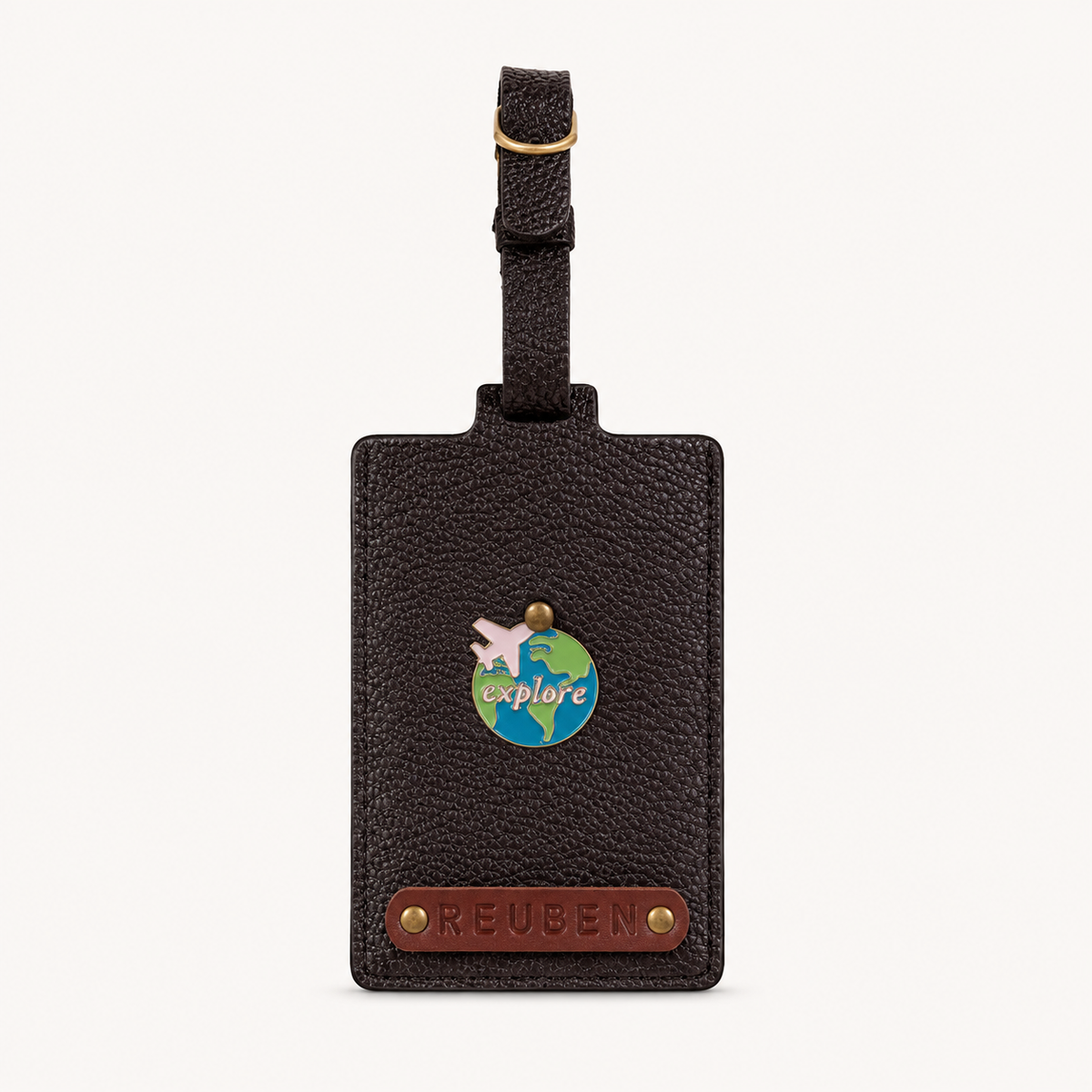 Luggage Tag with Charm