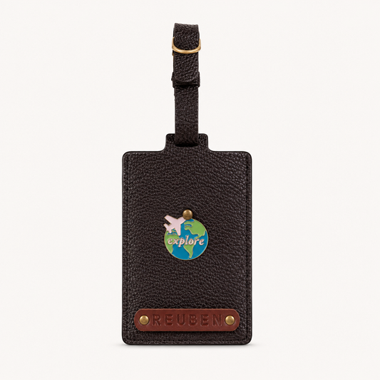 Luggage Tag with Charm