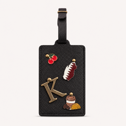 Luggage Tag with Charm
