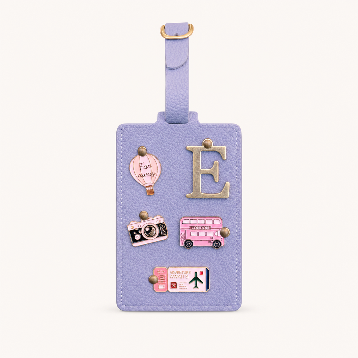 Luggage Tag with Charm