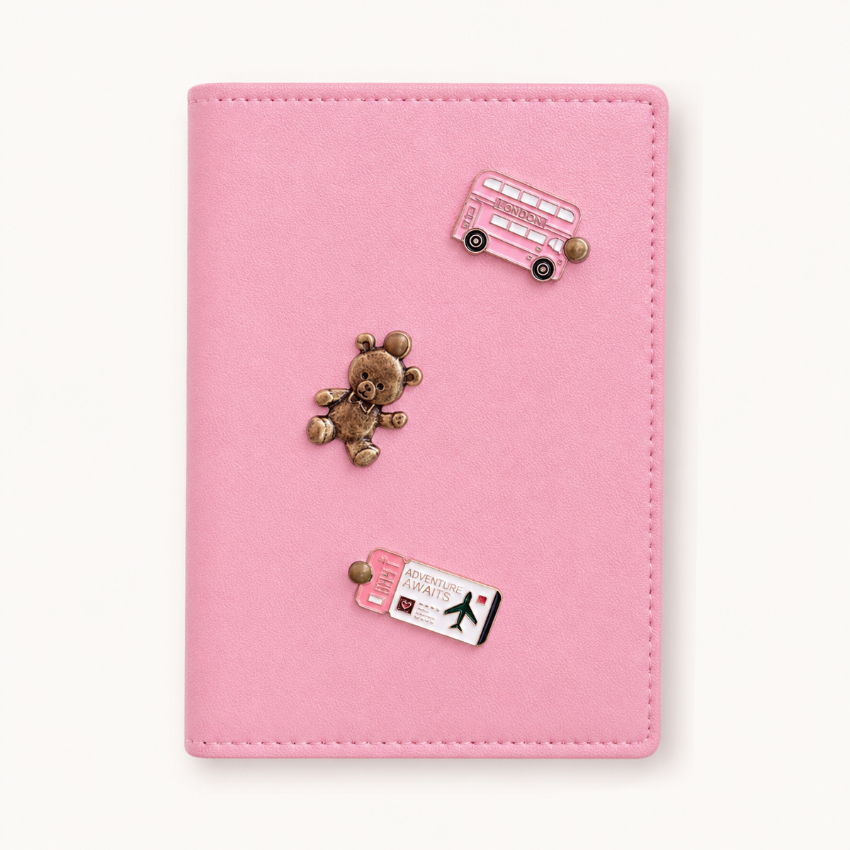 Passport Cover with Charms