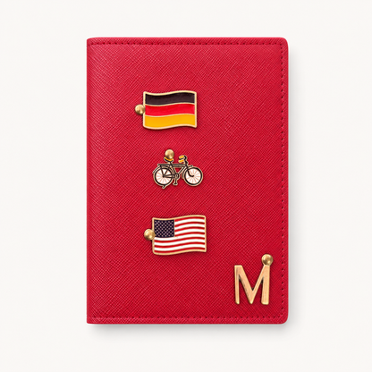 Passport Cover with Charms