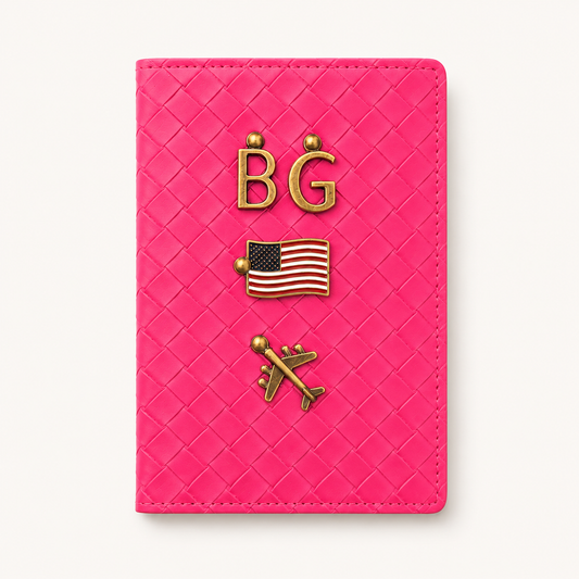 Passport Cover with Charms