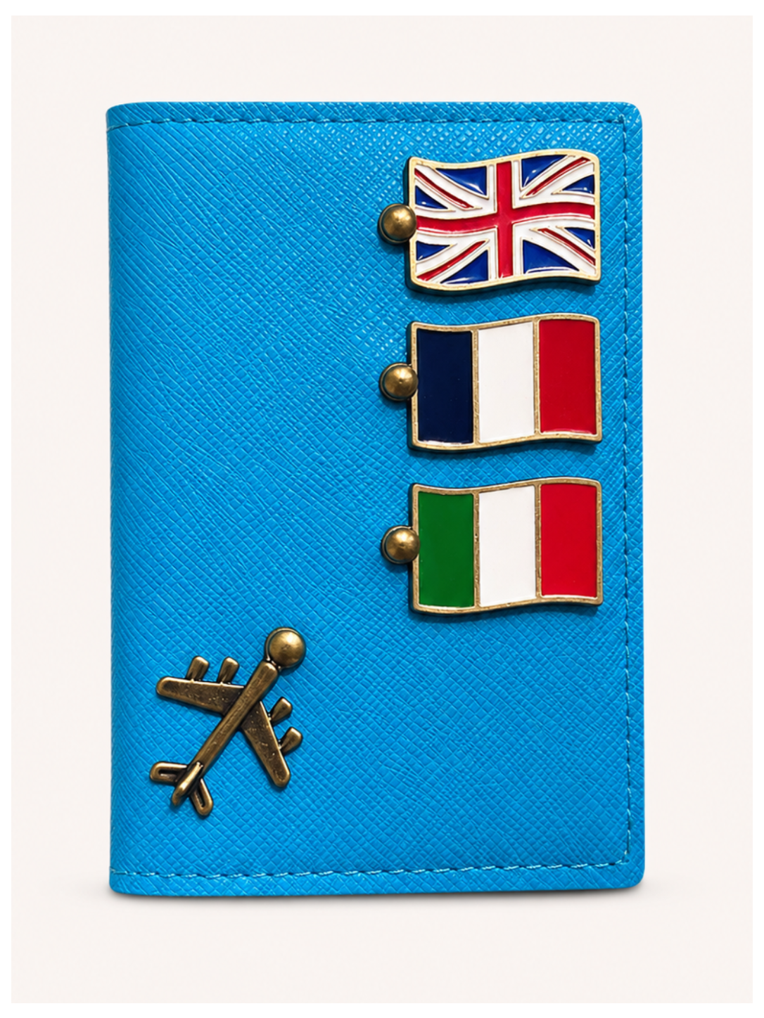 Bifold Wallet with Charms