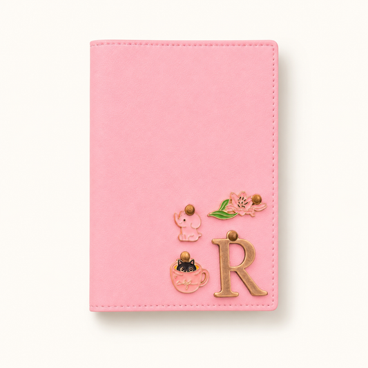 Passport Cover with Charms