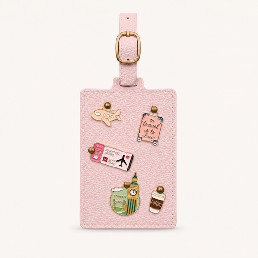 Luggage Tag with Charm