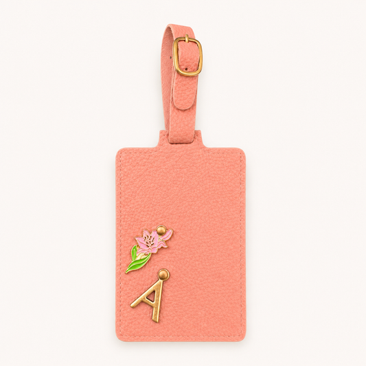 Luggage Tag with Charm