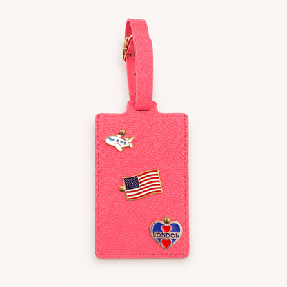 Luggage Tag with Charm