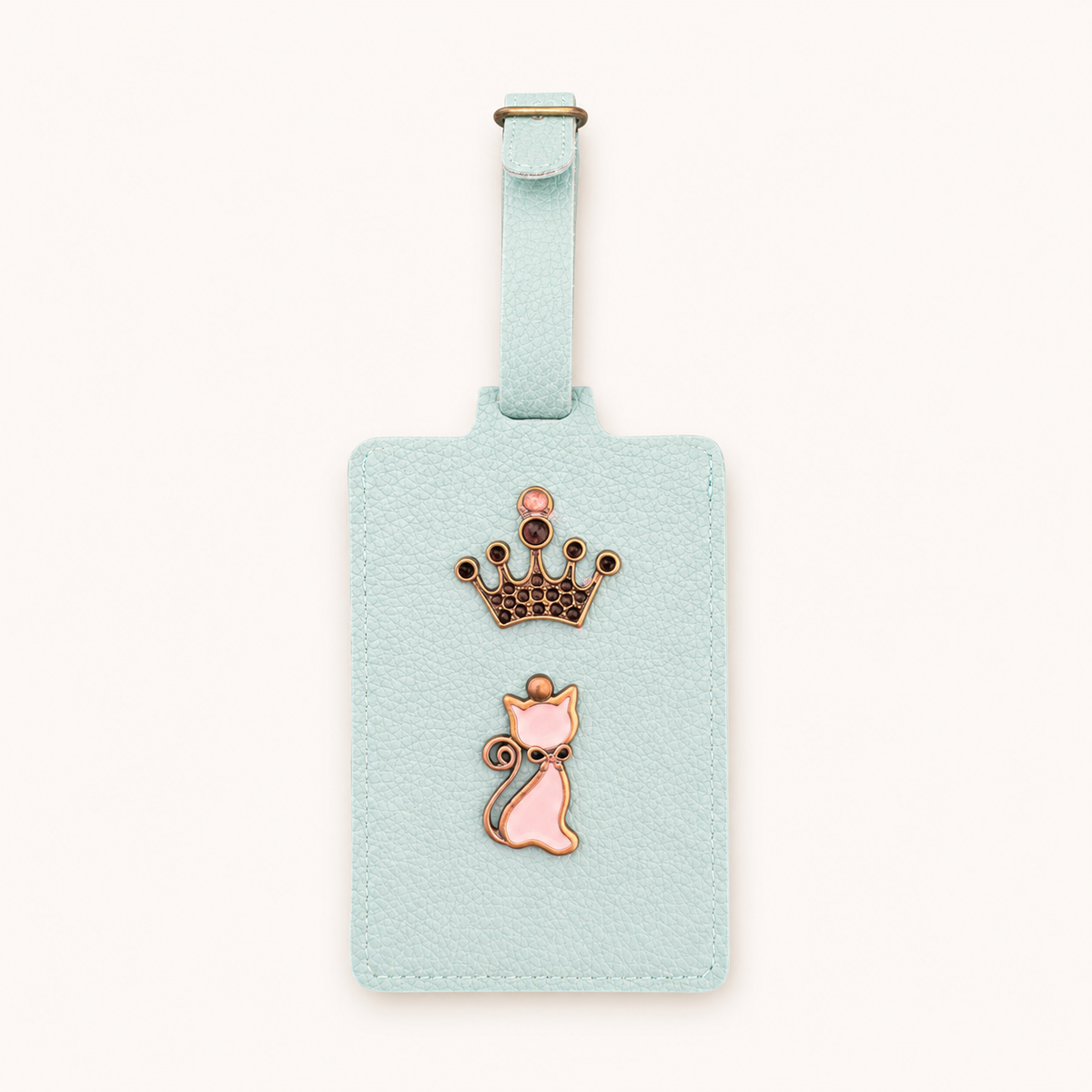 Luggage Tag with Charm
