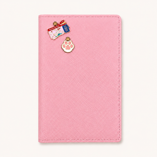 Passport Cover with Charms
