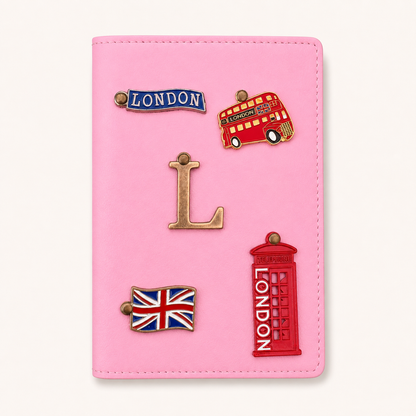Passport Cover with Charms