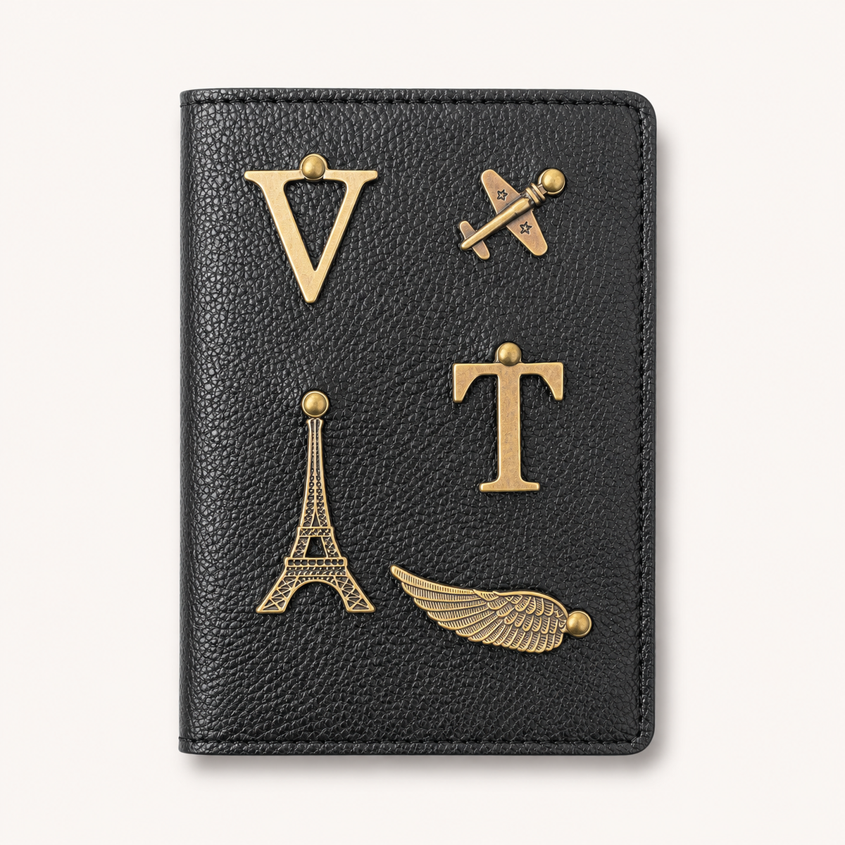 Passport Cover with Charms