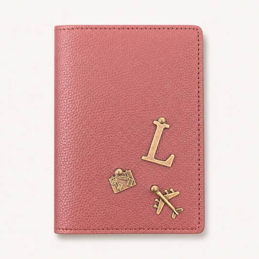 Passport Cover with Charms