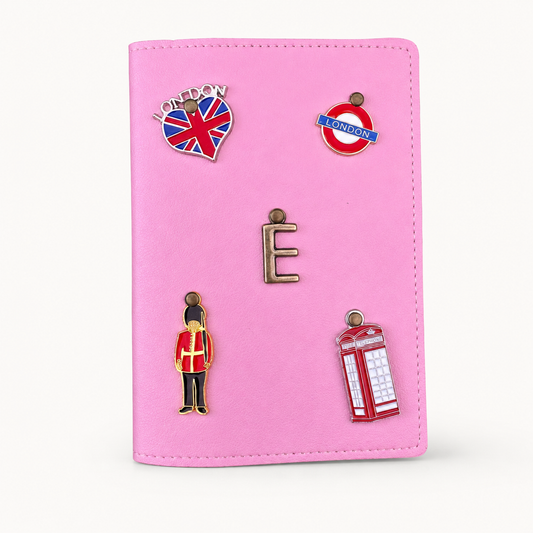 Passport Cover with Charms