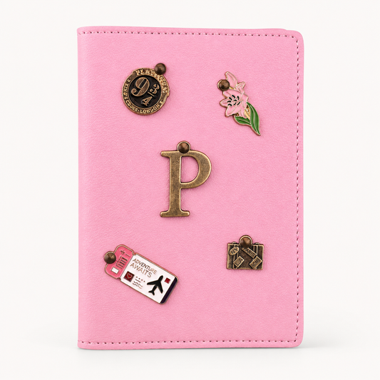 Passport Cover with Charms
