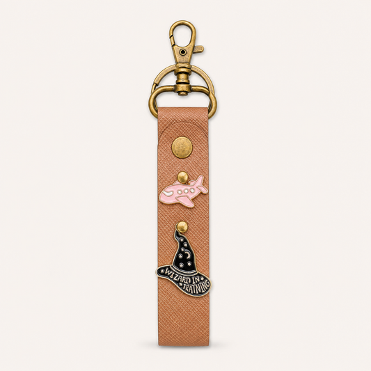 Keyring with Charms