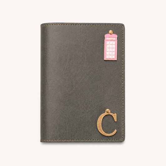 Passport Cover with Charms