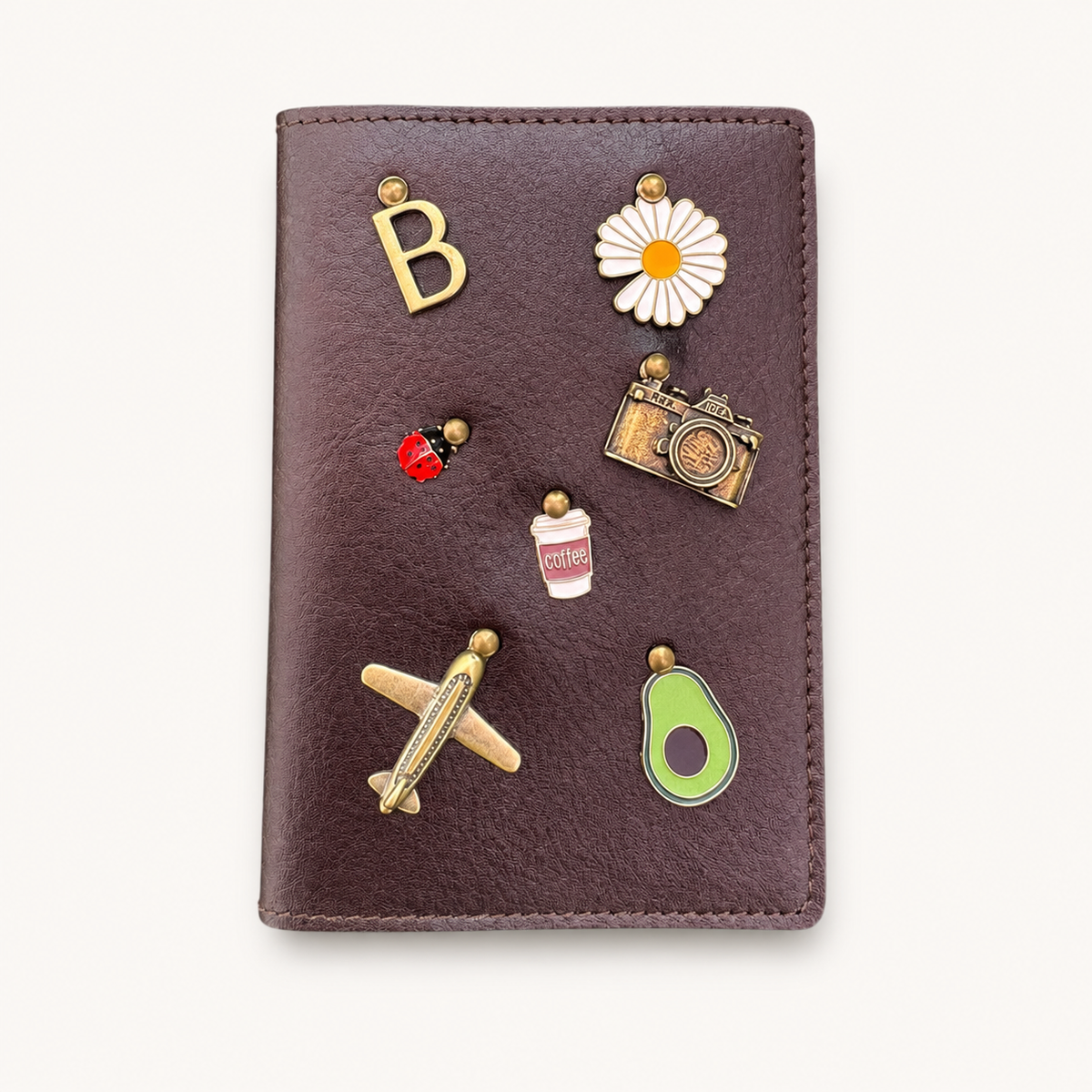 Passport Cover with Charms