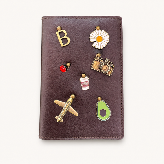 Passport Cover with Charms