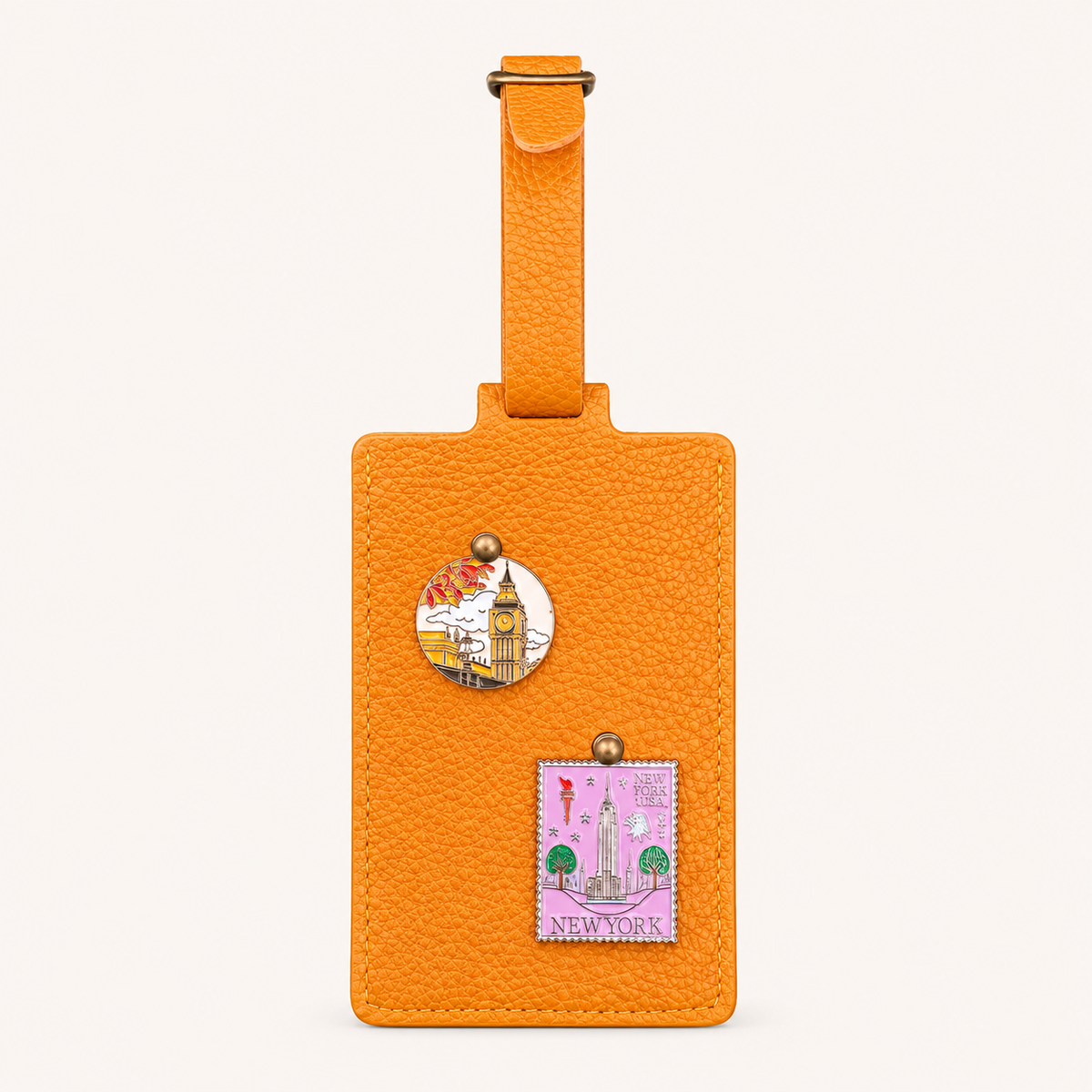 Luggage Tag with Charm