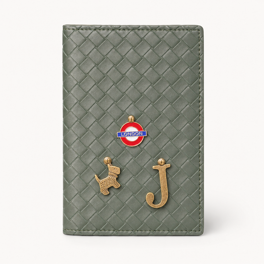Passport Cover with Charms