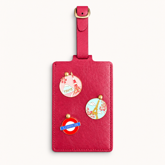 Luggage Tag with Charms