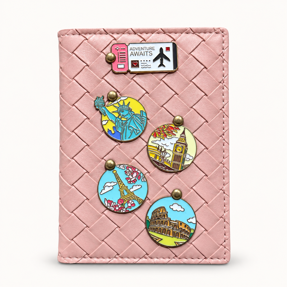 Bifold Wallet with Charms