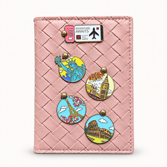 Bifold Wallet with Charms