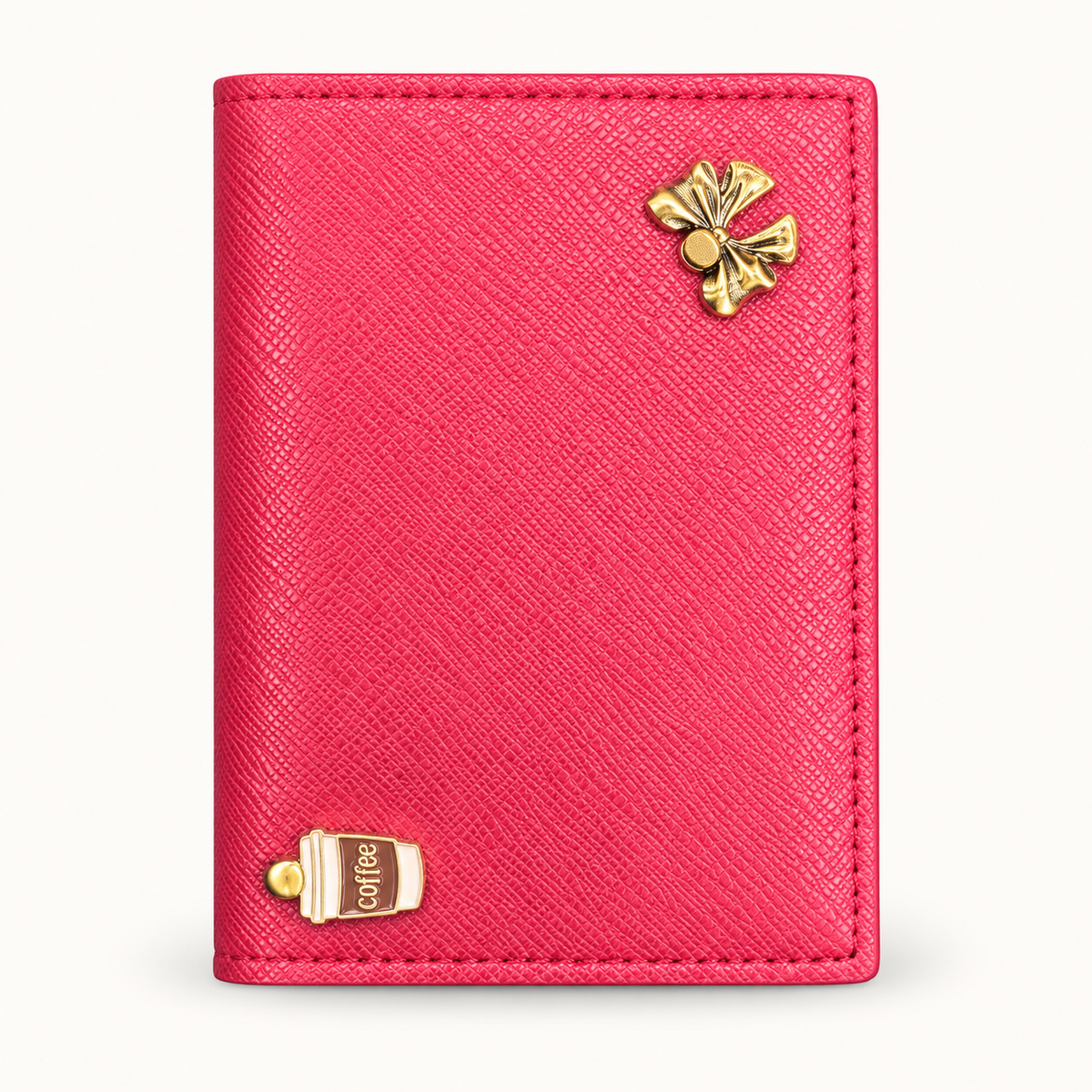 Bifold Wallet with Charms