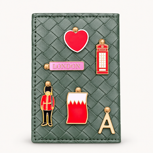 Bifold Wallet with Charms