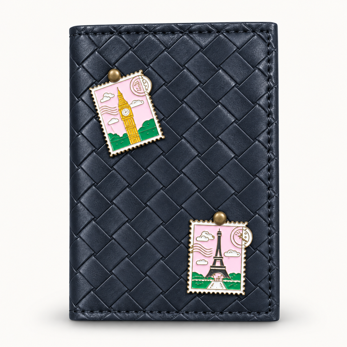 Bifold Wallet with Charms