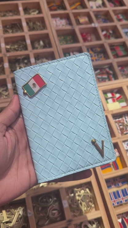 Passport Cover with Charms