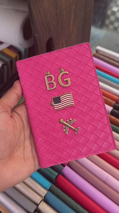 Passport Cover with Charms