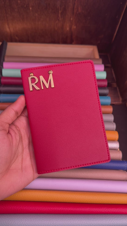 Passport Cover with Charms